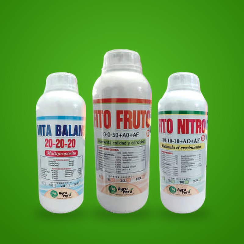 Nutrientes líquidos básicos