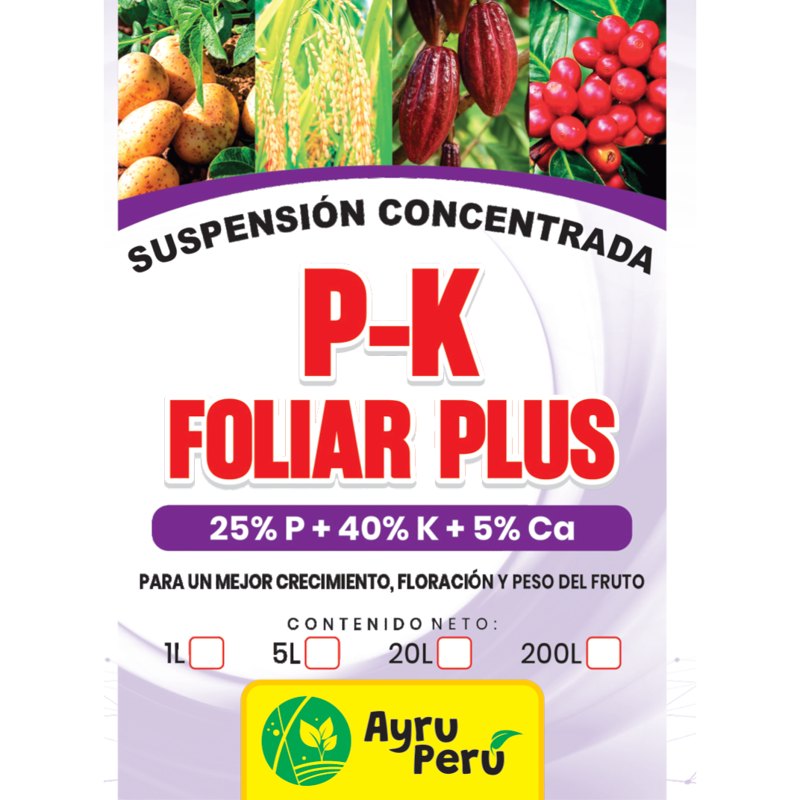 P-K FOLIAR PLUS SUSPENSIÓN